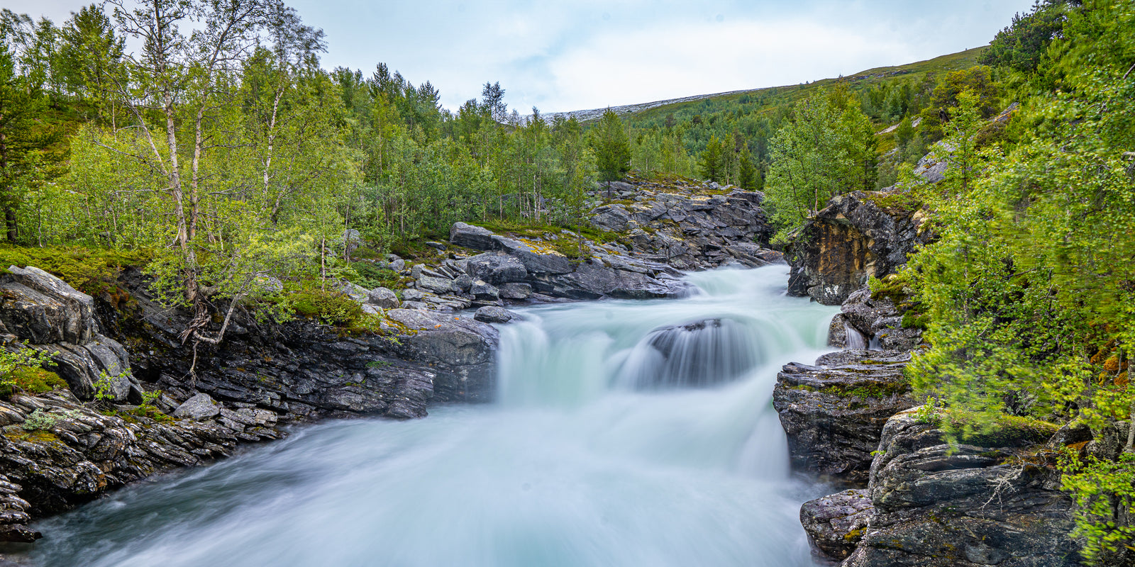 Tora River Waterfall