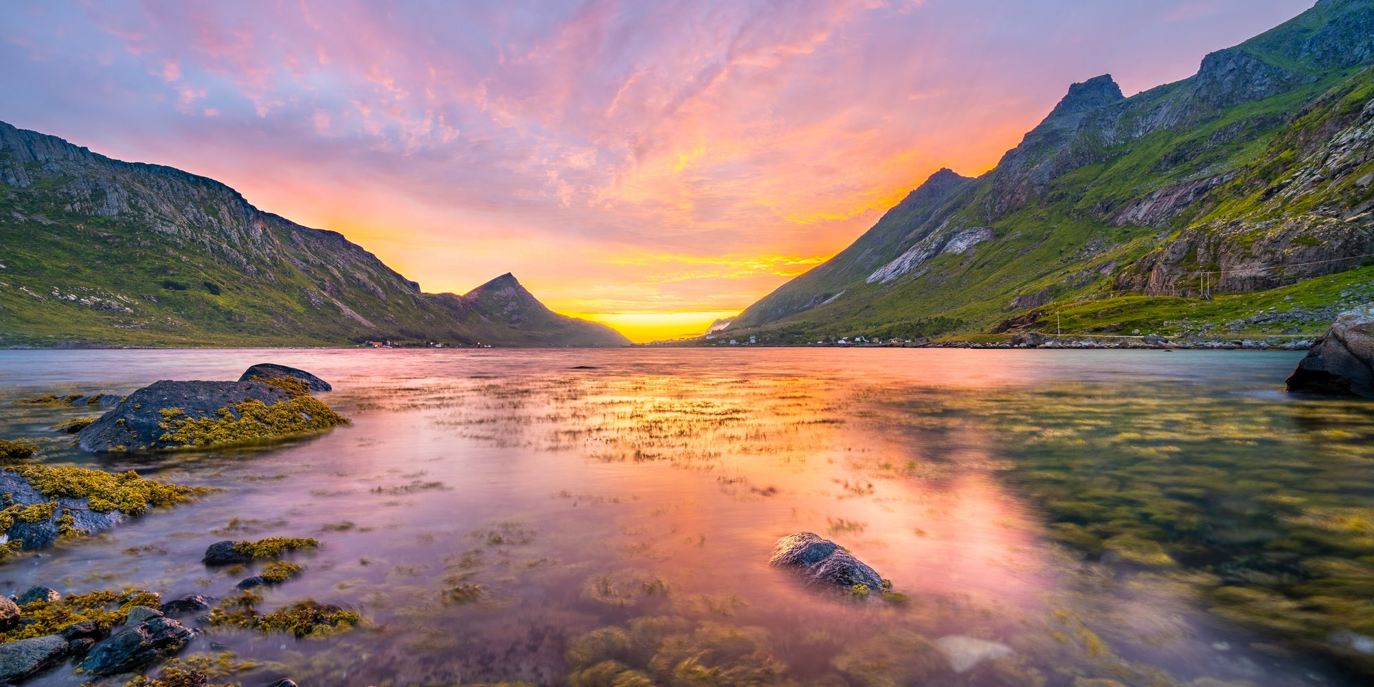 Midnight Sun Fjord