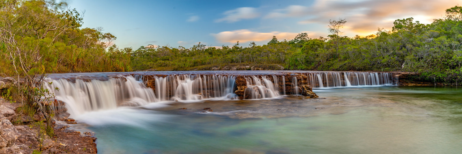 Fruit Bat Falls Sunset