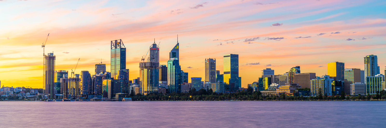 Perth City Skyline