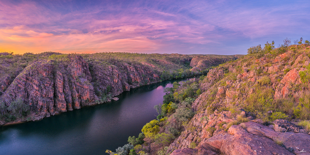 Last Light on Nitmiluk Gorge